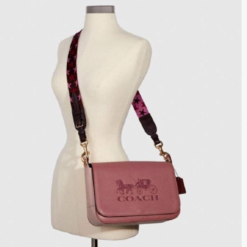 NWT Coach Women's Jes pebble crossbody Bag - Picture 3 of 10